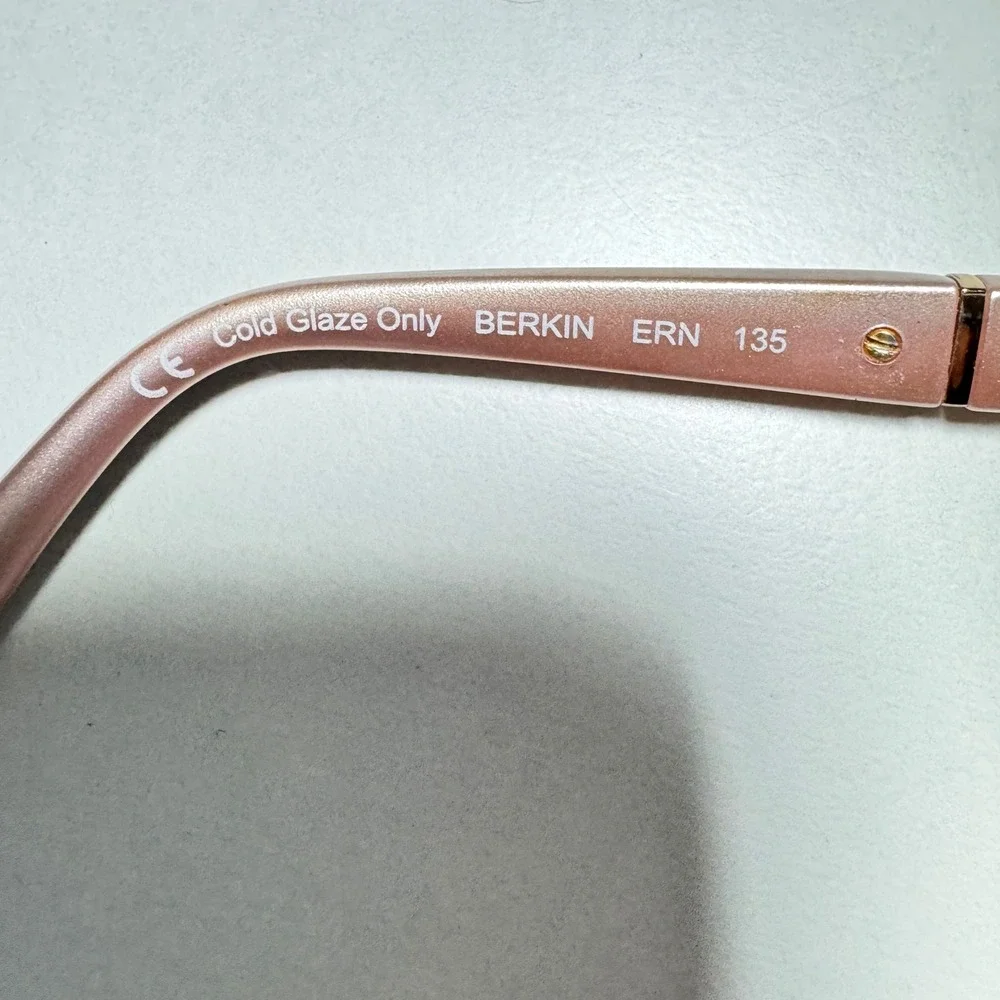 Juicy Couture Berkin ERN 135 Black Rose Gold Eyeglasses Frames Queen Everything